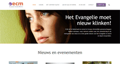 Desktop Screenshot of ecmnederland.nl